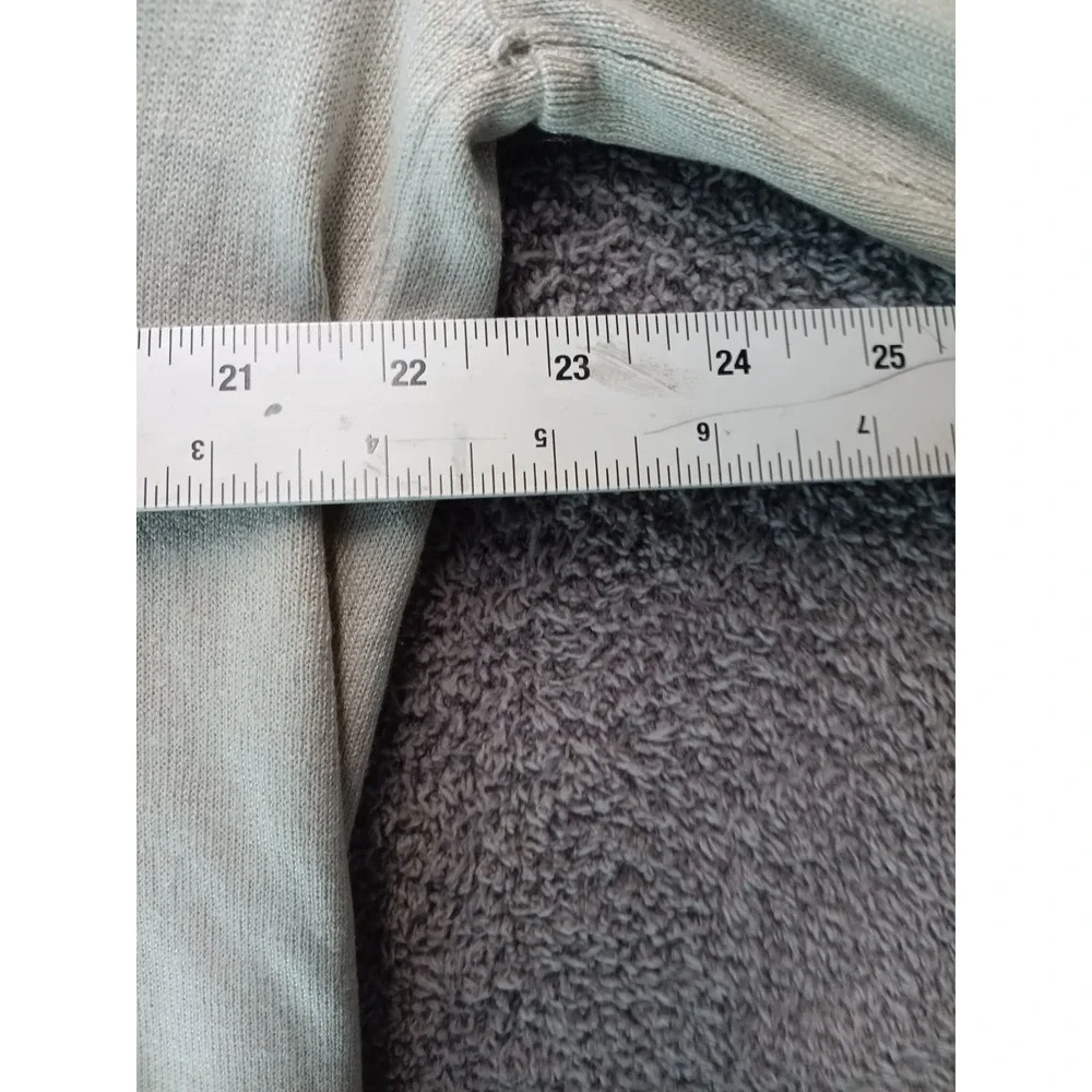 Banana Republic Argyle V-Neck Sweater Men XL‎ Beige Silk Cashmere
